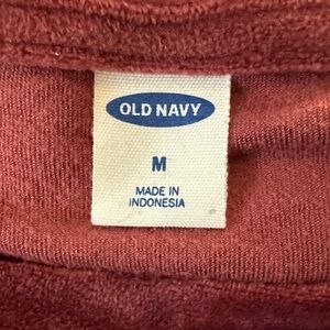 Old Navy Burgundy Knit Top